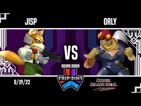 Tripoint Smash 156 - Round Robin - Jisp(Fox) Vs. ORLY(Captain Falcon)