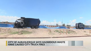 City of Albuquerque: stop setting garbage trucks on fire