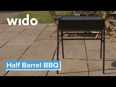 Wido  Half Barrel BBQ Product Video (HBBQ)