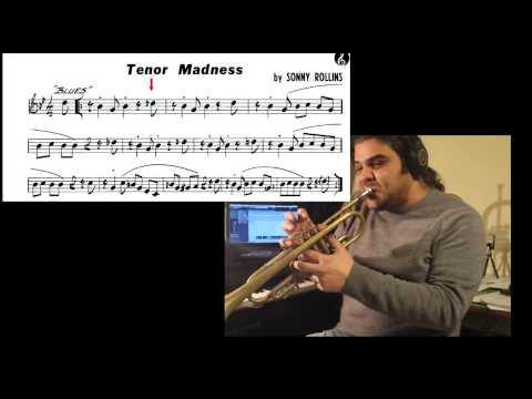 Tenor madness (theme) Sonny Rollins - How to play