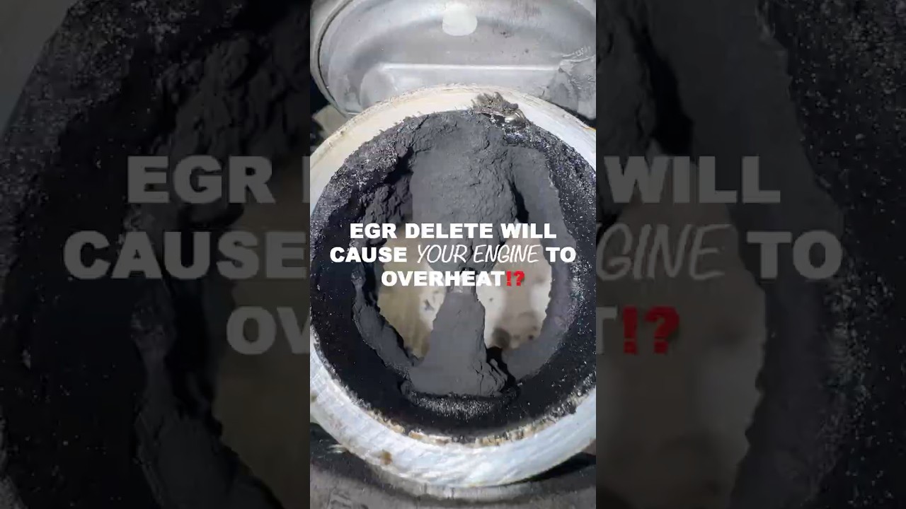 Does an EGR delete cook your engine⁉️