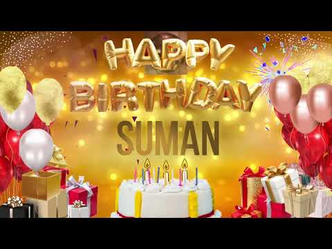 SUMAN - Happy Birthday Suman