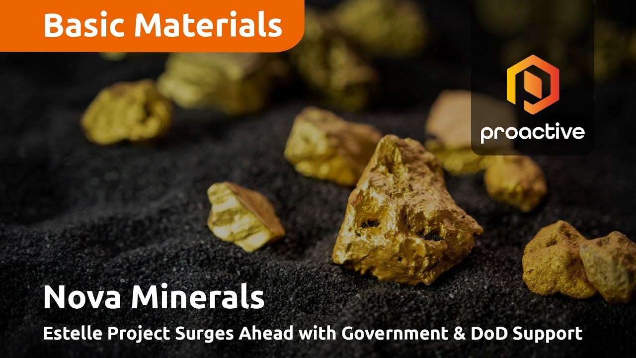  Nova Minerals garners federal support for Estelle gold and critical minerals project