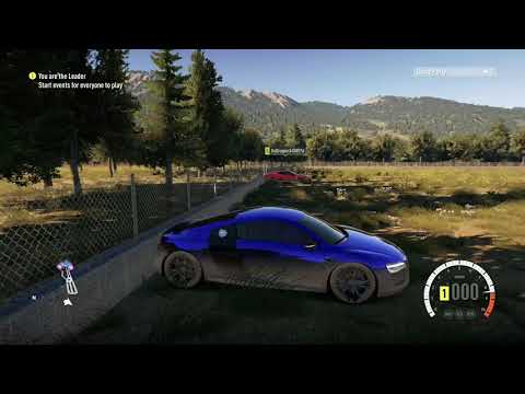 Forza Horizon 2 | BIG Jump! [Launch FAIL] with XxDragon345 [AUDI R8]