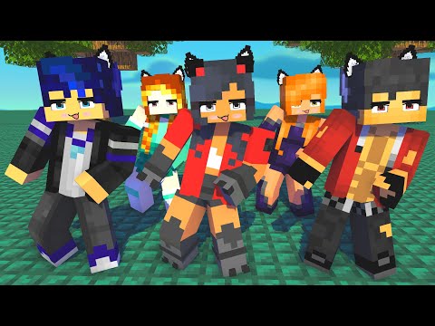 SIMPLE DIMPLE ULTIMA APHMAU, EIN, AAARON, KIM, LUCINDA - MINECRAFT ANIMATION #shorts