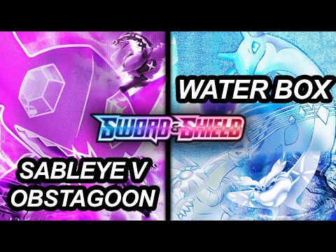 Sword & Shield Trial Series: Sableye V/Obstagoon v Water Box