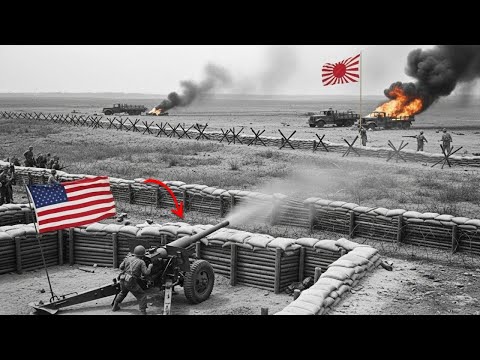 Japanese Couldn't Believe He Fired a Cannon Alone — Until 4 Trucks Exploded