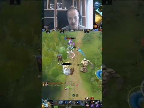 Never try to kill low hp Topson !!!😱😱😱#shorts #dota2 #topson