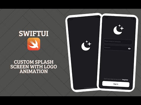 SwiftUI - Custom Splash Screen With Logo Animation - UI - SwiftUI 3.0