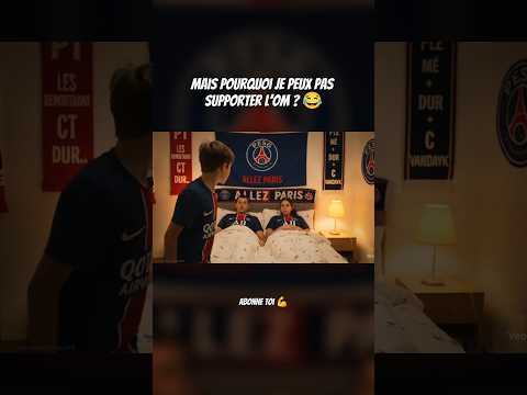Un jeune fan du PSG veut changer pour l'OM 😂 #football #ia #humour #ligue1 #om #psg
