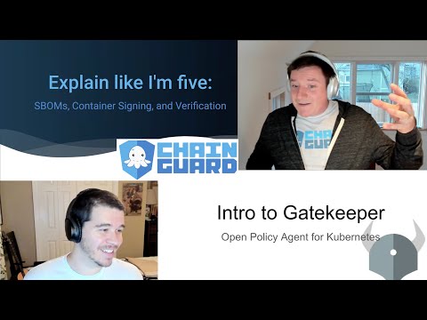 Kubernetes Atlanta Meetup - Nov 2021 - SBOMs Container Signing and Verification, Intro to Gatekeeper