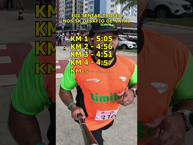 Tentei troféu no 5k #maniadecorrida
