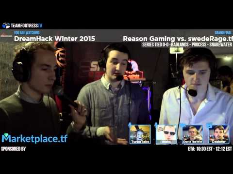 Dreamhack Winter 2015 Grand Final: Reason Gaming vs. swedeRage*Essentials.tf*tf2pickup.net