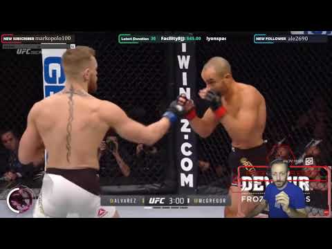 Conor McGregor vs Eddie Alvarez breaking down Connor's distance management!