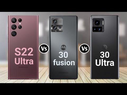 Samsung Galaxy S22 Ultra Vs Motorola Edge 30 Fusion Vs Motorola Edge 30 Ultra