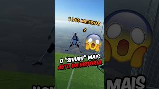 ELE FEZ A COMEMORAÇÃO DO CR7 A 1.700 METROS DO CHÃO 😱