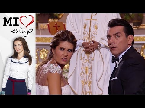 Ana interrupts Isabela and Fernando's wedding! | My Heart Is Yours - Televisa