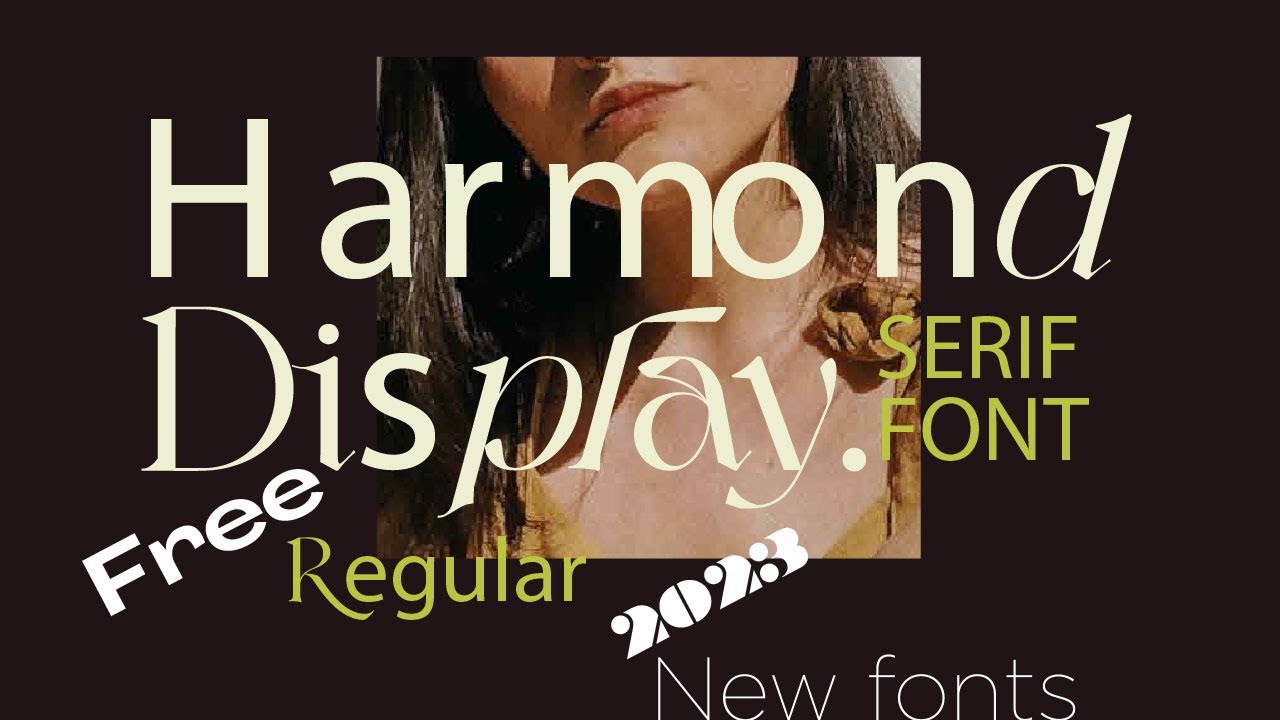 free best fonts ( Typefaces ) for Graphic designer 2023 free
