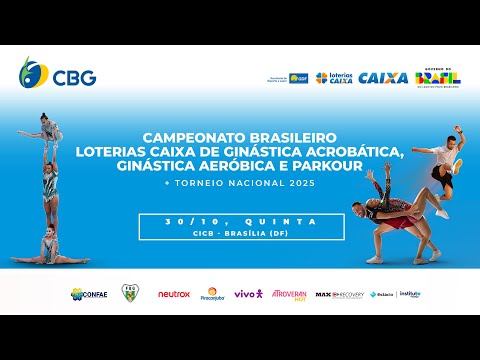 Dia 1 | Campeonato Brasileiro Loterias Caixa de Ginástica Aeróbica 2025