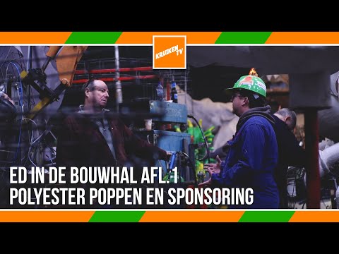 Ed in de Bouwhal Alf.1- Polyester poppen en sponsoring - KruikenTv