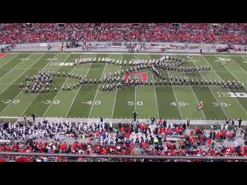 Ohio State Marching Band- Hollywood Blockbusters vs. Penn St. 10/26/13