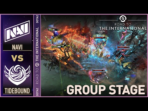 TIDEBOUND vs NAVI - HIGHLIGHTS - The Road to the International 2025 | DOTA2