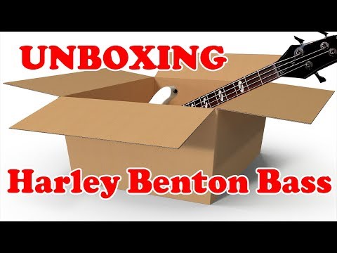 Unboxing Harley Benton (B-450 Vintage)