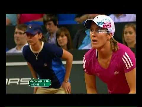Tennis: WTA-Turnier Stuttgart 2010 2. Runde Henin-Wickmayer
