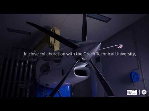 Experimenty s motorem GE Catalyst ve vrtulové zkušebně Fakulty strojní ČVUT v Praze