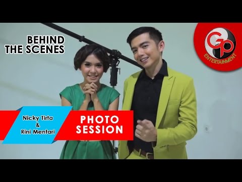 Foto session Nicky Tirta & Rini Mentari