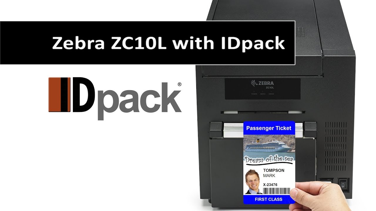 Zebra ZC10L LargeFormat Card with IDpack Business 9.2 Aptika Blog