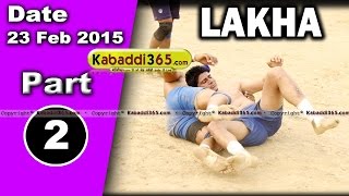 Lakha (ludhiana) Kabaddi Tournament 23 Feb 2015  Part 1 by Kabaddi365.com