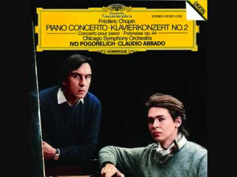 Chopin Piano Concerto No. 2 in F Minor, Op. 21 - IVO POGORELICH - Chicago Symphony Orchestra.