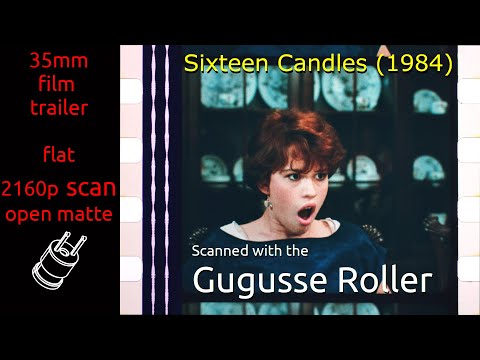 Sixteen Candles (1984) 35mm film trailer, flat open matte, 2160p