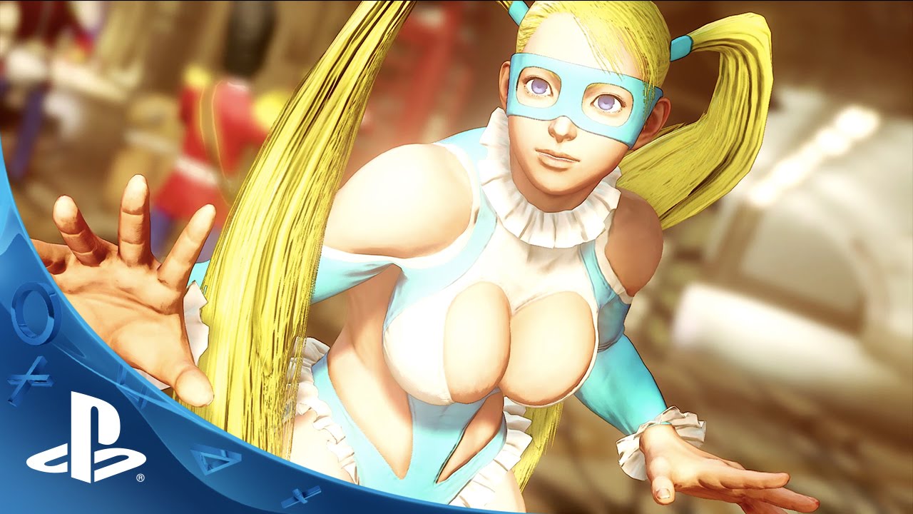 Street Fighter V: Rainbow Mika Entra no Ringue!