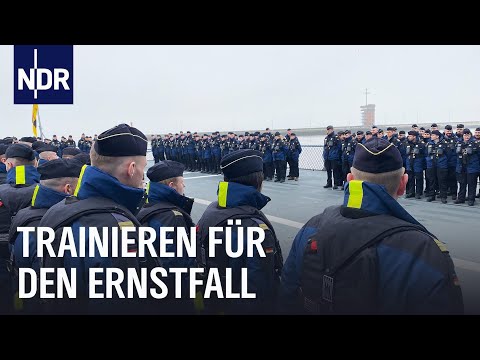 Video Thumbnail: Mit der Fregatte "Hamburg" über die Nordsee | Die Nordreportage | NDR Doku