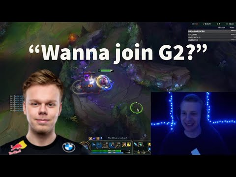 Jankos Finds G2's New Toplaner In EUW Solo Queue!!