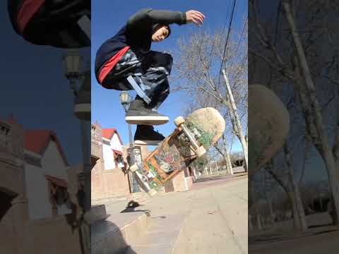 360 flip- Realico, La Pampa- Benja- Salvao  #skateboarding #skateboard #skate #skatesalva