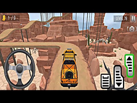 Yellow Jeep Driving On Off-road | Driving Gaming By 2005 Gamer