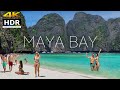4K HDR Walking Maya Bay In Krabi BEST Beach In The World Thailand 2023 With Captions