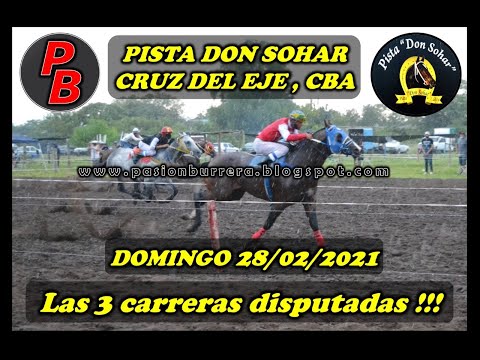 REUNIÓN PISTA DON SOHAR - CRUZ DEL EJE (28-02-2021)