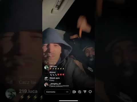Baby Gang - "Haram" feat. Simba la Rue  & Kenem spoiler in diretta instagram