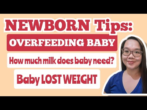 SUMUKA SI BABY NG GATAS o OVERFEEDING | how much milk should a baby drink? | DAPAT GAWIN