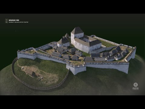Nógrád vára - 3D Rekonstrukciós kísérlet XVII. század