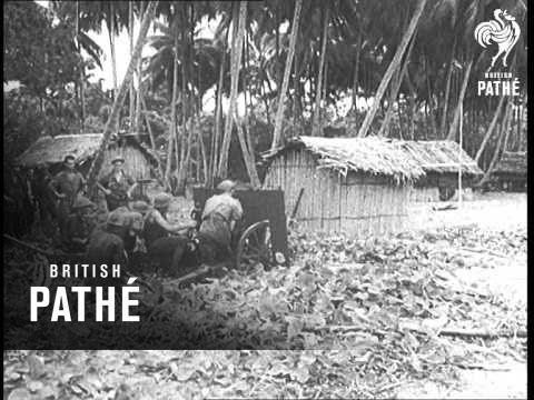 U.S. Activities On Many Fronts - Buna - New Guinea (1943)