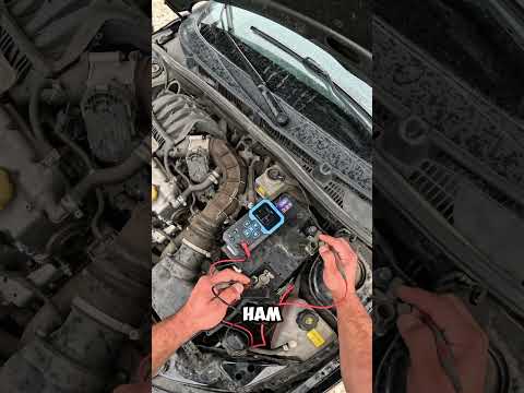 Lada Granta простояла без движения месяц.Аккумулятор сел, и его зарядили….