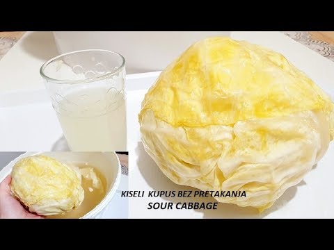 MOJ KISELI KUPUS POSLE 3 NEDELJE- ODLICAN RECEPT ZA KISELJENJE KUPUSA BEZ PRETAKANJA-SOUR CABBAGE