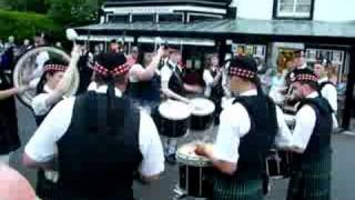 preview picture of video 'Strathpeffer Pipe Band, Drum Core'