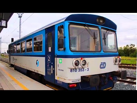 Motoráky 810 na trase Jaroměř - Stará Paka