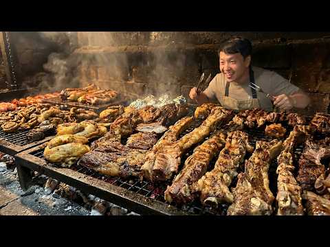 INSIDE the LARGEST All-You-Can-Eat BBQ Buffet in Buenos Aires, Argentina
